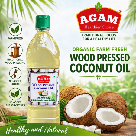 Coconut Oil Wood Pressed